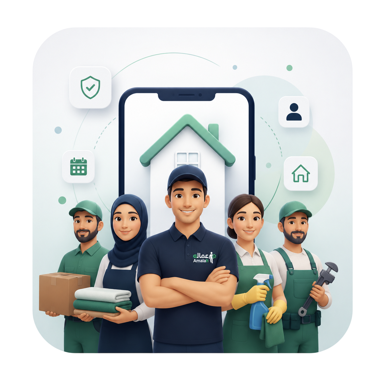 عمالة منزلية مع عماله Amaalh